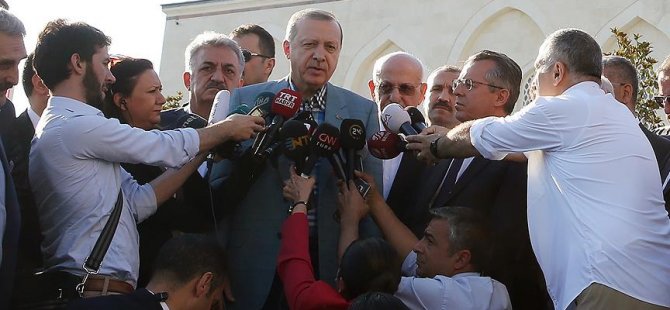 Erdoğan'dan rahatsızlığı sonrası ilk açıklama