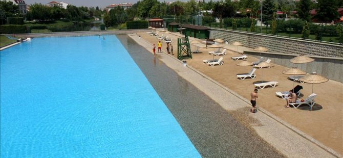 Eskişehir'de 'plaj sezonu' açıldı