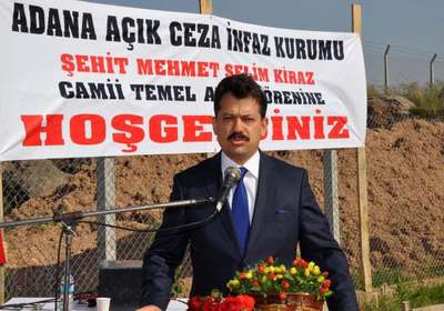 Şehit Savcı Kiraz anısına Adana Açık Cezaevi'ne cami yapılıyor