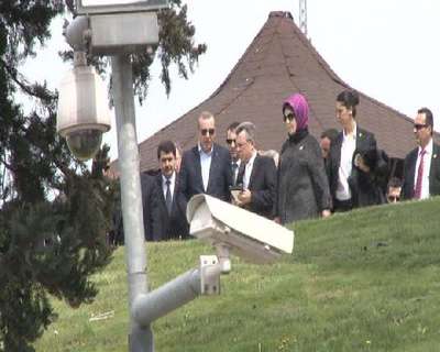 Cumhurbaşkanı Erdoğan helikopter ile Kocaeli'ne gitti