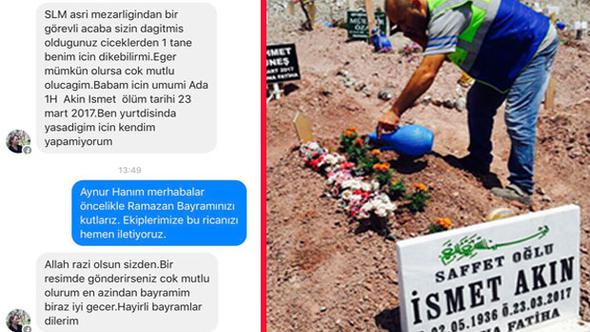 Gurbetçinin isteğini belediye kırmadı