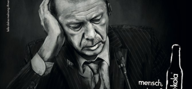 Almanya'da Erdoğan, Putin ve Trump'lı gazoz reklamı