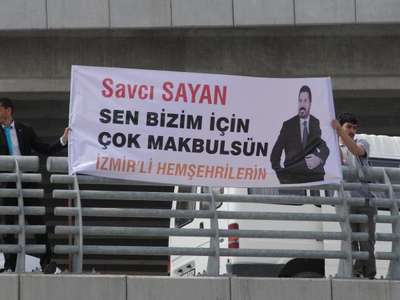 İzmir'de Veysel Eroğlu'na Binali Yıldırım'dan destek