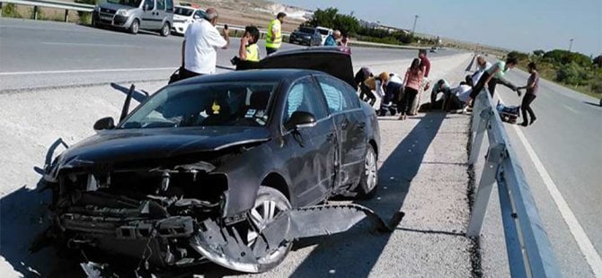 Sıla yolundan ilk kaza haberi geldi