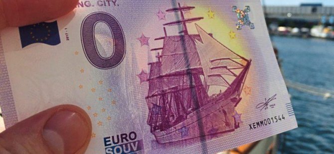 Almanya 0 avroluk banknot bastı