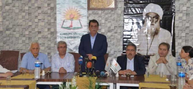 'Türkiye, Şeyh Said'in ailesinden özür dilesin' talebi