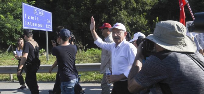 Adalet Yürüyüşü'nde UnutMadıkaklımda