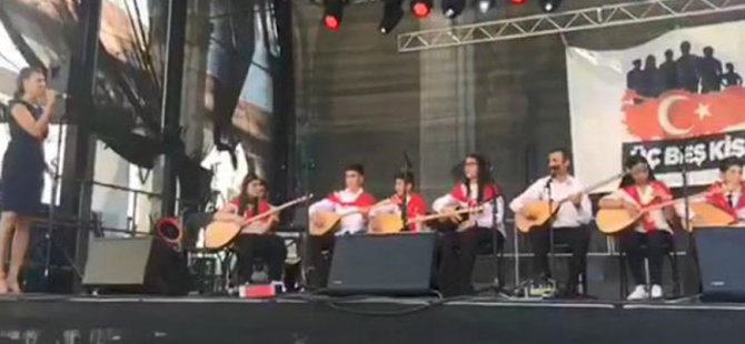 Münih'te Türk bayrağı krizi