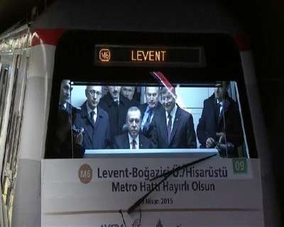 Erdoğan, metroda vatmanlık yaptı