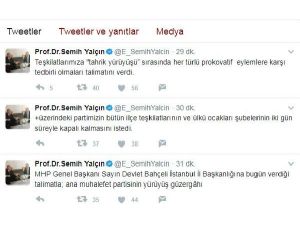 Bahçeli'den 'Adalet Yürüyüşü' talimatı