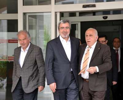 Milletvekili adayı Fadıl Akgündüz, kura çekimine katıldı