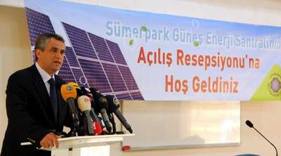 Diyarbakır Büyükşehir Belediyesi, güneş enerjisiyle elektrik üretmeye başladı