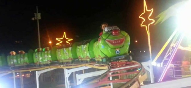 Lunaparkta tren faciası: 1 ölü, 3 yaralı