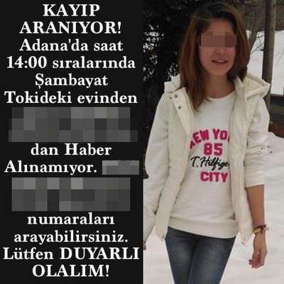 Adana'da kayıp 13 yaşındaki kız simitçide bulundu