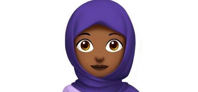 Apple'dan türbanlı kadın emojisi