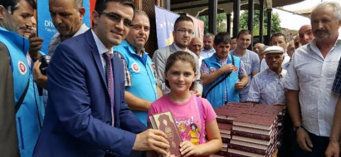 Türkiye Diyanet Vakfı, Balkanlarda 50 bin adet Kur'an dağıttı