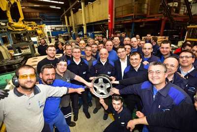 Maxion İnci'den 50 milyonuncu çelik jant