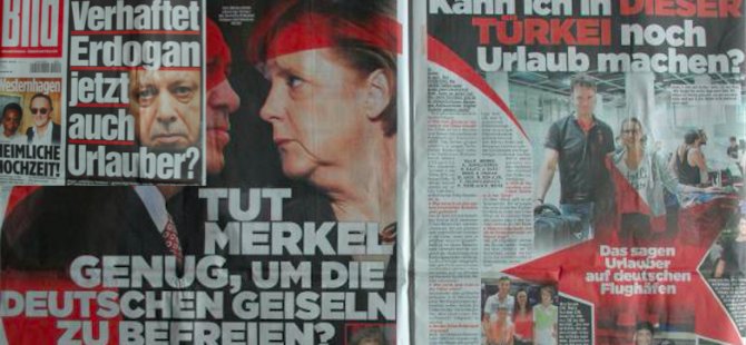 Bild: Erdoğan artık tatilcileri mi tutukluyor?