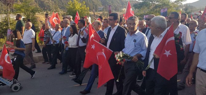 CHP, Tunceli'de 'Necmettin Öğretmen'i andı