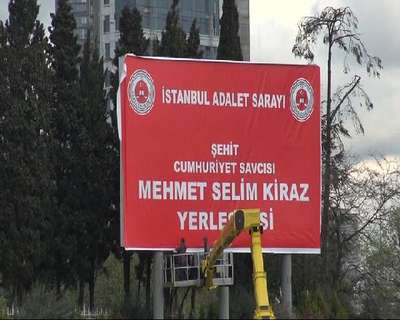 Adliyenin bulunduğu yerleşkeye şehit Cumhuriyet Savcısı Mehmet Selim Kiraz'ın ismi verildi