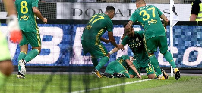 Fenerbahçe tur için avantaj sağladı