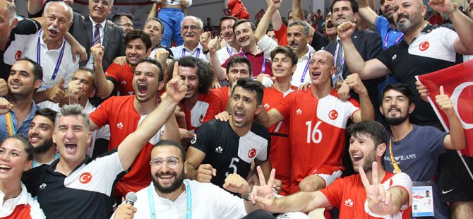 Millilerimiz şampiyon oldu