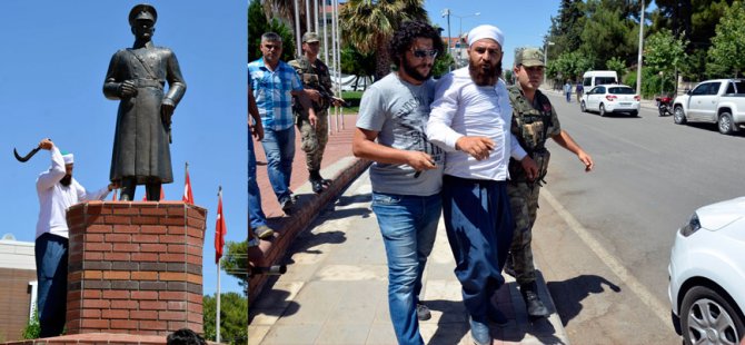 Atatürk büstü saldırganı: Pişman değilim, rüyada tebliğ edildi