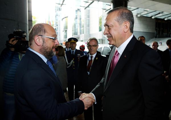 Schulz'tan Erdoğan itirafı: Ben de hoşlanmıştım