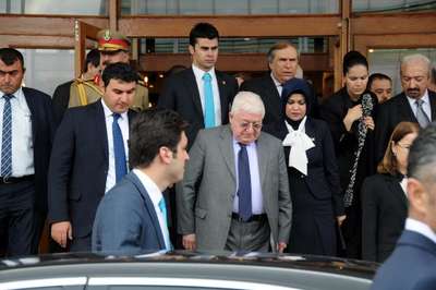 Irak Cumhurbaşkanı Masum İstanbul’da