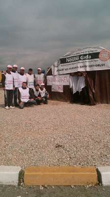 Karacabey Nestle’de işçilerin açlık grevine destek