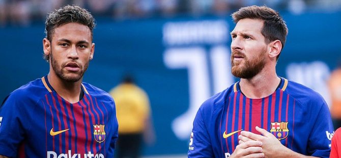 Messi'den Neymar'a veda mesajı