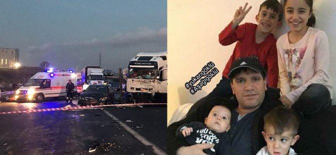 Gurbetçi ailenin cenazesi Gaziantep'e getirildi