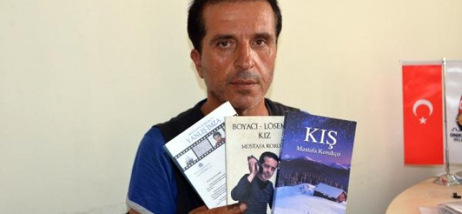 Alkol ve uyuşturucuyu bırakan gurbetçi yazar oldu