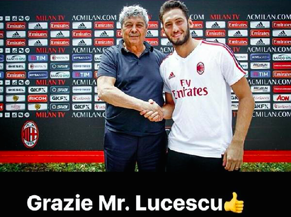 Çalhanoğlu: Teşekkürler Lucescu
