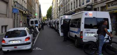 Ermeni diasporasından Lyon Başkonsolosluğu önünde protesto