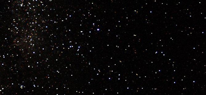 Gökyüzünde bu gece şölen var