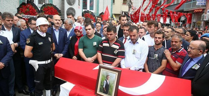 Eren Bülbül son yolculuğuna uğurlandı