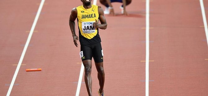 Usain Bolt yarışı yarıda bıraktı