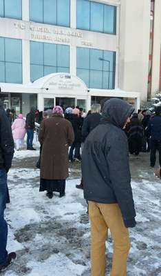 Hastanenin acil servisindeki yangın korkuttu