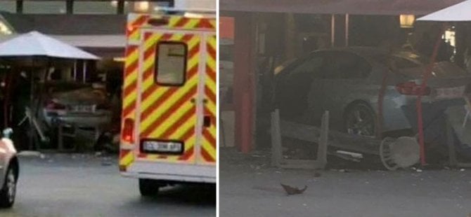 Fransa'da bir araç pizzacıya daldı: 1 ölü, 12 yaralı