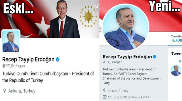 Cumhurbaşkanı’nın 'TC'si gitti