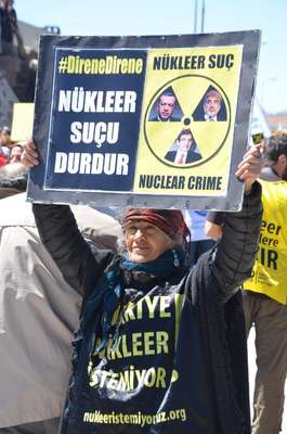 Çevreciler Sinop'tan haykırdı; 'Nükleere inat yaşasın hayat'