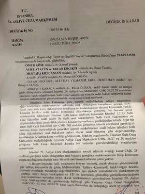 İstanbul Adalet Sarayı'nda tahliye bilmecesi