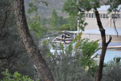 Zorlu'nun motoru arızalanan helikopteri sert iniş yaptı: 4 yaralı (3)