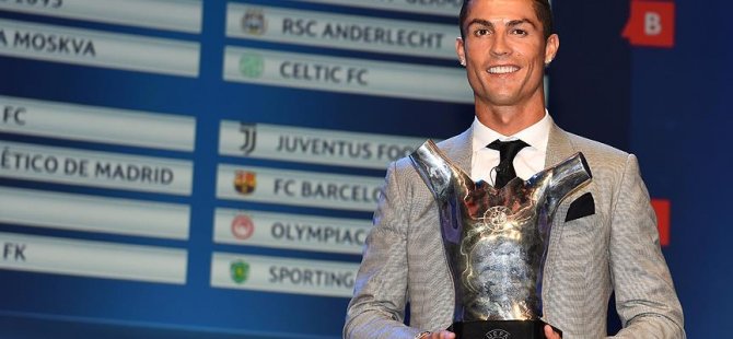 Ronaldo yılın futbolcusu seçildi