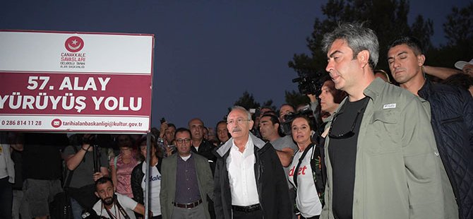 Kılıçdaroğlu, 57. Alay'a Saygı Yürüyüşü'ne katıldı
