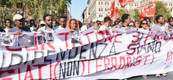 'Sığınmacıyız, terörist değiliz'
