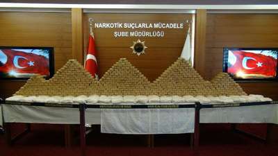 Esenyurt'ta 358 kilo eroin yakalandı