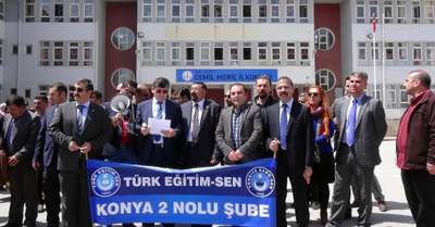 Sendikalar, öğretmen ve hizmetliye şiddeti protesto etti