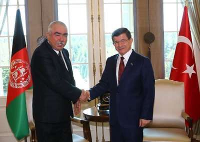 Başbakan Davutoğlu, Dostum ile görüştü